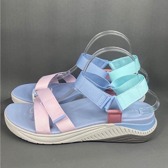 Dansko Racquel Sky Multi Webbing Sansals Womens size 10.5 (‘41’new without box) - Picture 2 of 9